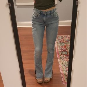BlankNYC the Hoyt mini flare jeans